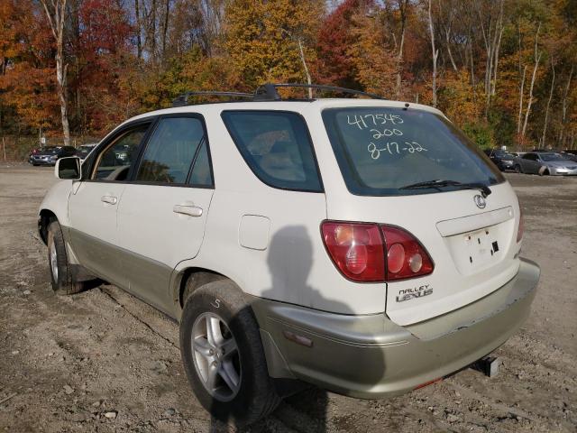 Photo 3 from auction – 1999 LEXUS RX 300 with VIN JT6GF10U5X0039836