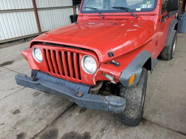 Photo 9 from auction – 1997 JEEP WRANGLER / with VIN 1J4FY19S3VP404481