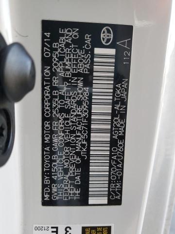 Photo 10 from auction – 2015 TOYOTA SCION TC with VIN JTKJF5C71F3095984