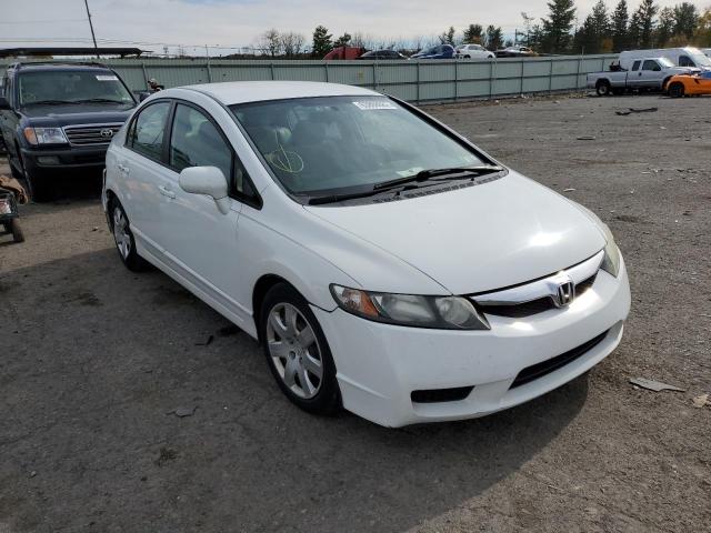 HONDA CIVIC LX 2011 with VIN 19XFA1F52BE040445 - Photo from auction