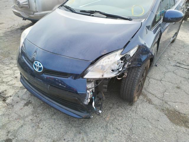 Photo 9 from auction – 2014 TOYOTA PRIUS with VIN JTDKN3DU9E0368578