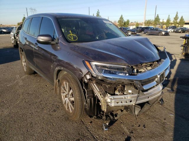 Photo 1 from auction – 2021 HONDA PILOT EX with VIN 5FNYF5H3XMB044382