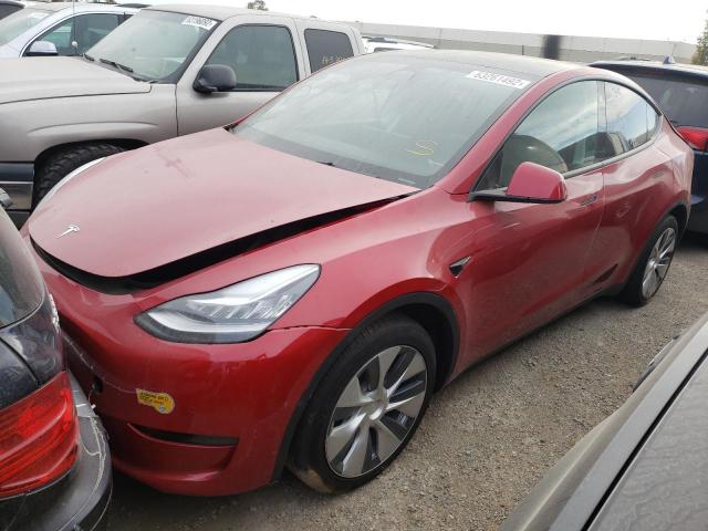 Фото 2 с аукциона – 2021 TESLA MODEL Y с VIN 5YJYGDEE0MF229845