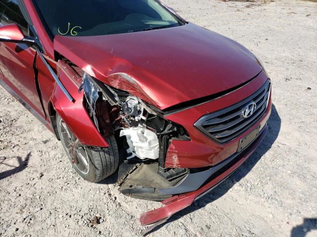 Photo 9 from auction – 2016 HYUNDAI SONATA SPO with VIN 5NPE34AF8GH299659
