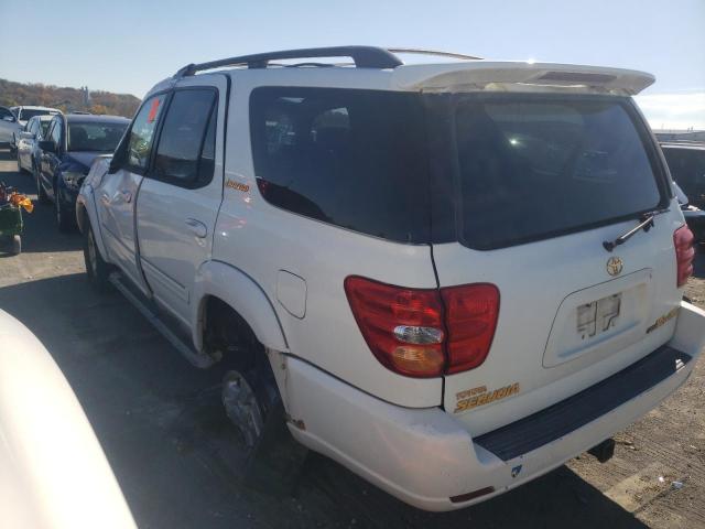 Photo 3 from auction – 2002 TOYOTA SEQUOIA LI with VIN 5TDBT48A52S096289