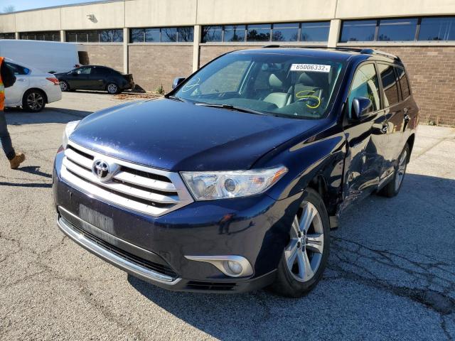 Photo 2 from auction – 2012 TOYOTA HIGHLANDER with VIN 5TDDK3EH1CS104803