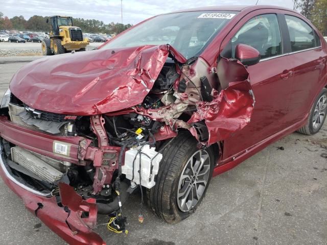 Photo 9 from auction – 2019 CHEVROLET SONIC LT with VIN 1G1JD5SB9K4150486