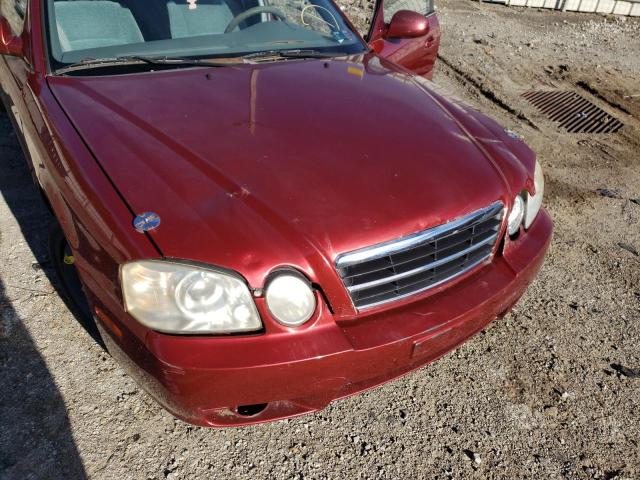 Photo 9 from auction – 2005 KIA OPTIMA LX with VIN KNAGD126555415526