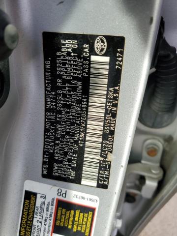 Photo 10 from auction – 2014 TOYOTA CAMRY /LE/ with VIN 4T1BK1FK7EU548641