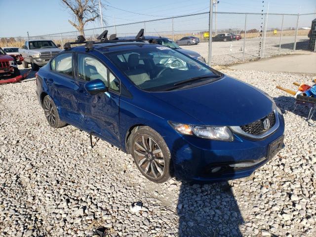 Photo 1 from auction – 2015 HONDA CIVIC EXL with VIN 2HGFB2F96FH516388