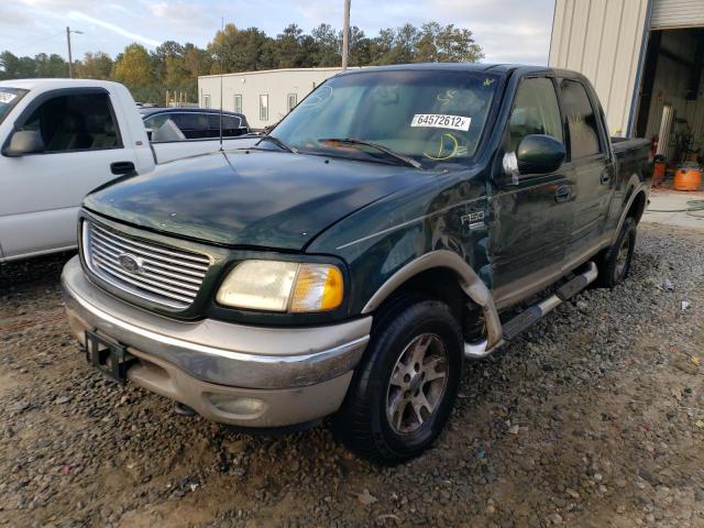 Photo 2 from auction – 2002 FORD F150 SUPER with VIN 1FTRW08L02KD35691