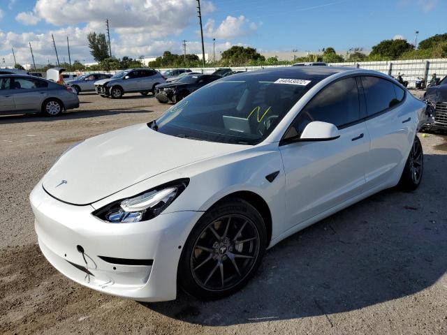 Photo 2 from auction – 2021 TESLA MODEL 3 with VIN 5YJ3E1EA5MF907890