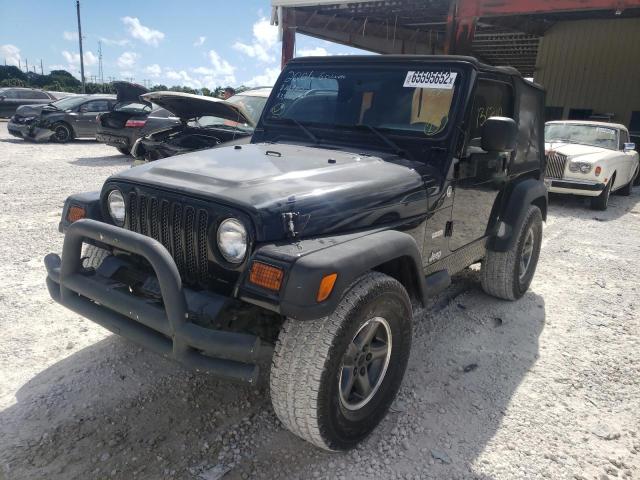 Photo 2 from auction – 2004 JEEP WRANGLER X with VIN 1J4FA39S94P729635