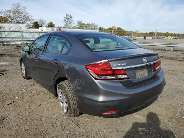 Photo 3 from auction – 2013 HONDA CIVIC LX with VIN 19XFB2F58DE282727