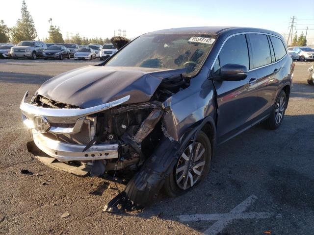 Photo 2 from auction – 2021 HONDA PILOT EX with VIN 5FNYF5H3XMB044382