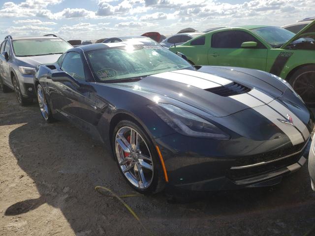 CHEVROLET CORVETTE S 2019 with VIN 1G1YD2D71K5112332 - Photo from auction