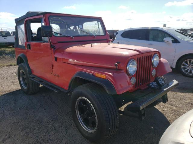Photo 1 from auction – 1985 JEEP JEEP CJ7 with VIN 1JCCM87A7FT133875