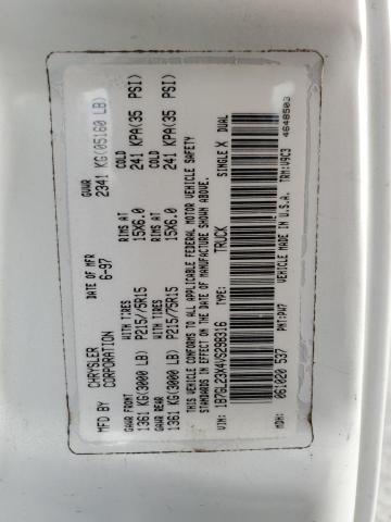 Photo 10 from auction – 1997 DODGE DAKOTA with VIN 1B7GL23X4VS298316
