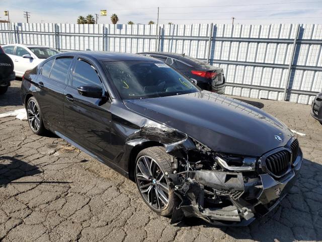 BMW 540 I 2021 with VIN WBA53BJ09MWW93125 - Photo from auction
