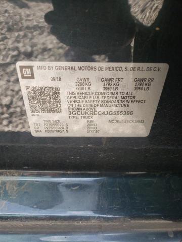 Photo 10 from auction – 2018 CHEVROLET SILVERADO with VIN 3GCUKREC4JG555386