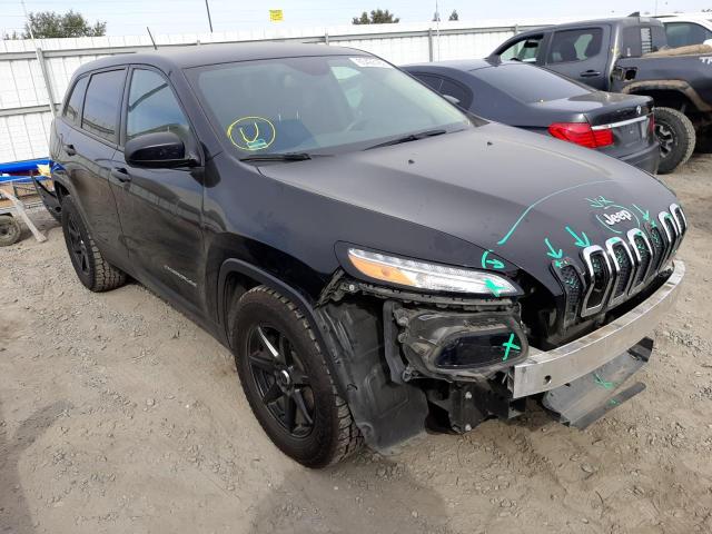 JEEP CHEROKEE S 2017 with VIN 1C4PJLABXHD219002 - Photo from auction
