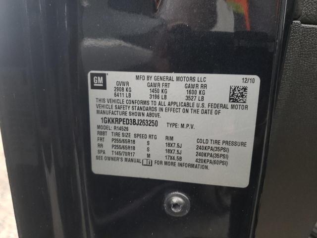 Photo 10 from auction – 2011 GMC ACADIA SLE with VIN 1GKKRPED3BJ263250