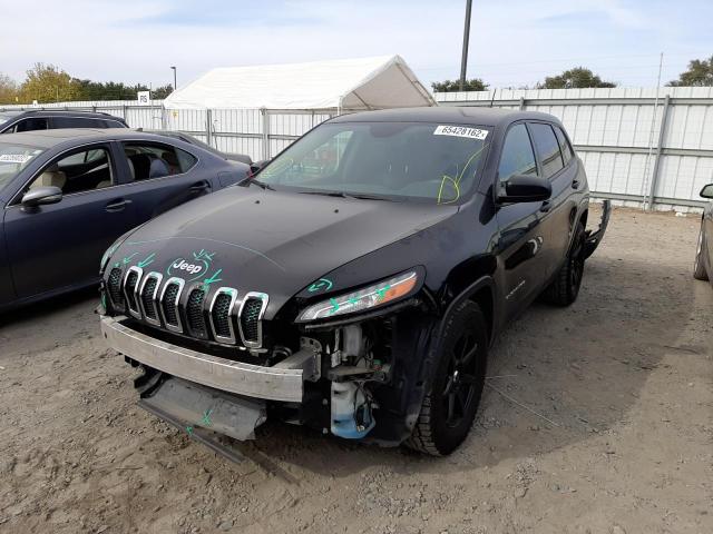 Photo 2 from auction – 2017 JEEP CHEROKEE S with VIN 1C4PJLABXHD219002