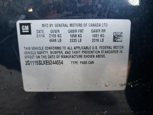 Photo 10 from auction – 2014 CHEVROLET IMPALA LT with VIN 2G1115SLXE9244654