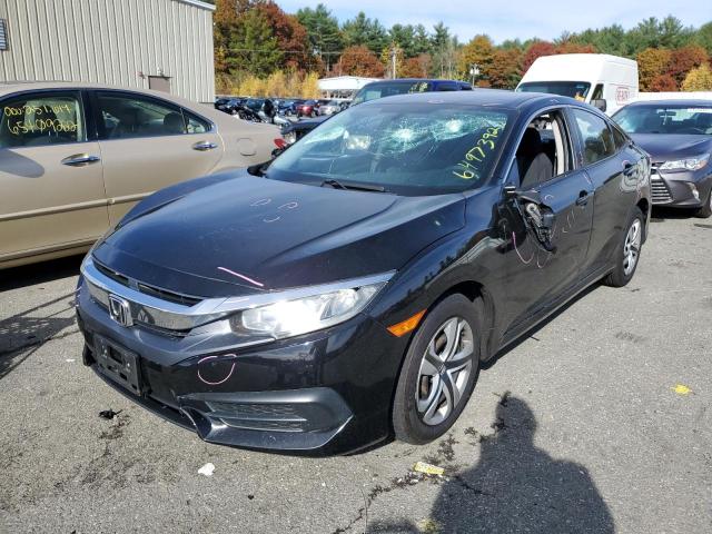 Photo 2 from auction – 2016 HONDA CIVIC LX with VIN 19XFC2F58GE063669