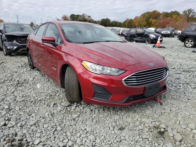 FORD FUSION SE 2019 with VIN 3FA6P0LU6KR240778 - Photo from auction