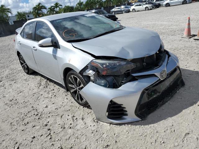 TOYOTA COROLLA L 2018 with VIN 5YFBURHE6JP763830 - Photo from auction