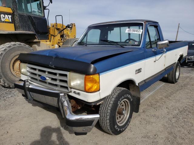 Photo 2 from auction – 1989 FORD F150 SUPER with VIN 1FTEF14N1KNB03353