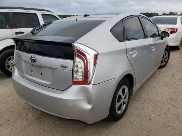 Photo 4 from auction – 2014 TOYOTA PRIUS with VIN JTDKN3DU4E1827302