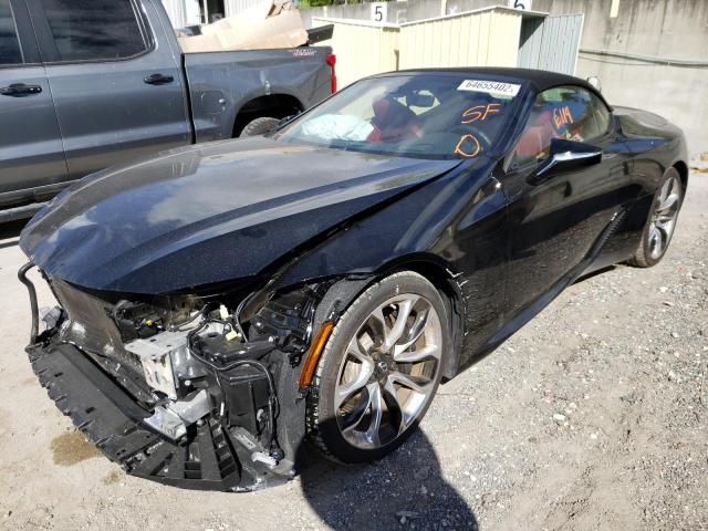 Photo 2 from auction – 2021 LEXUS LC 500 with VIN JTHKPAAY7MA101050