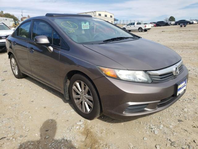 HONDA CIVIC EX 2012 with VIN 2HGFB2F89CH514055 - Photo from auction