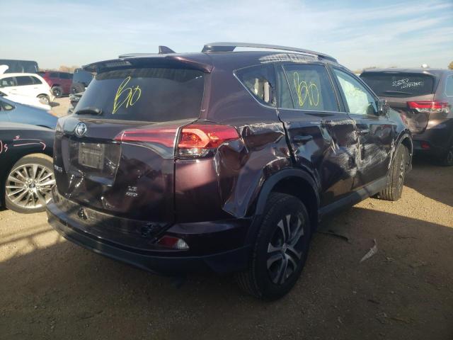 Photo 4 from auction – 2017 TOYOTA RAV4 LE with VIN 2T3BFREV1HW549729