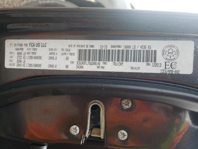 Photo 10 from auction – 2016 RAM 2500 LARAM with VIN 3C6UR5FL7GG209142