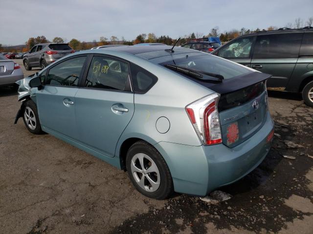 Photo 3 from auction – 2014 TOYOTA PRIUS with VIN JTDKN3DU3E1845127