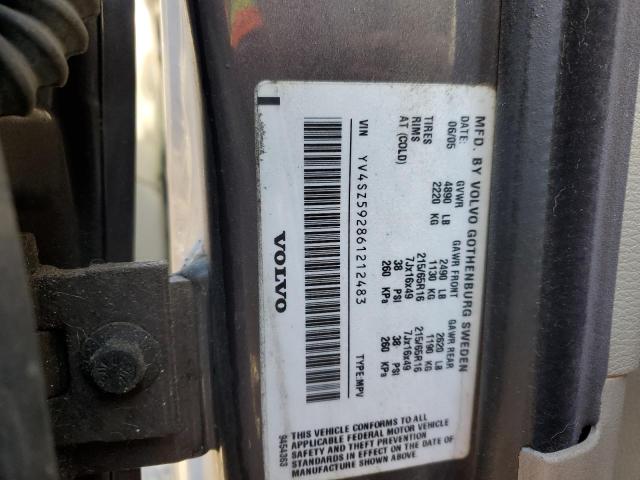 Photo 10 from auction – 2006 VOLVO XC70 with VIN YV4SZ592861212483