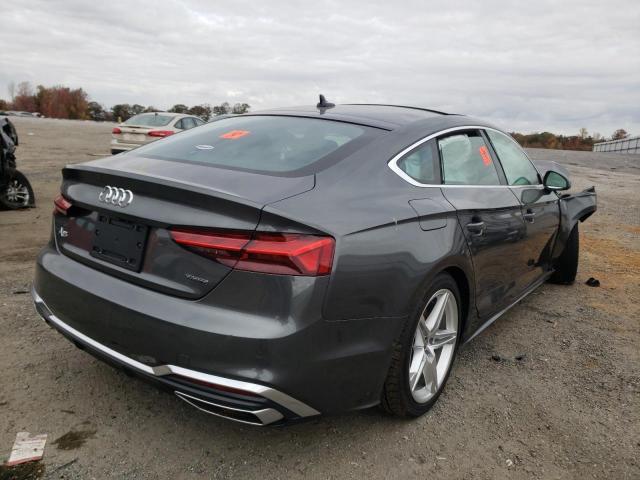 Photo 4 from auction – 2022 AUDI A5 PRESTIG with VIN WAUEACF58NA040381