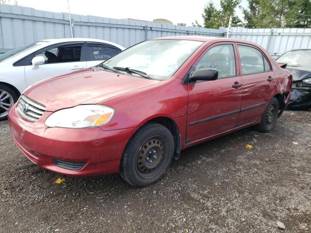 Photo 2 from auction – 2003 TOYOTA COROLLA CE with VIN 2T1BR32E23C754150
