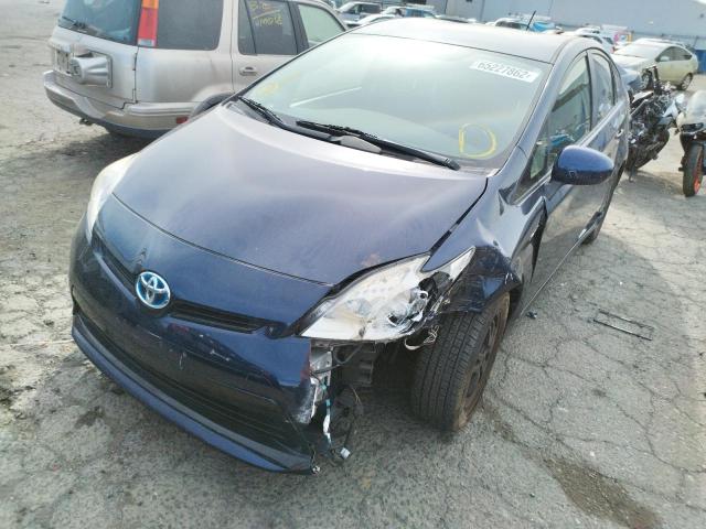 Photo 2 from auction – 2014 TOYOTA PRIUS with VIN JTDKN3DU9E0368578