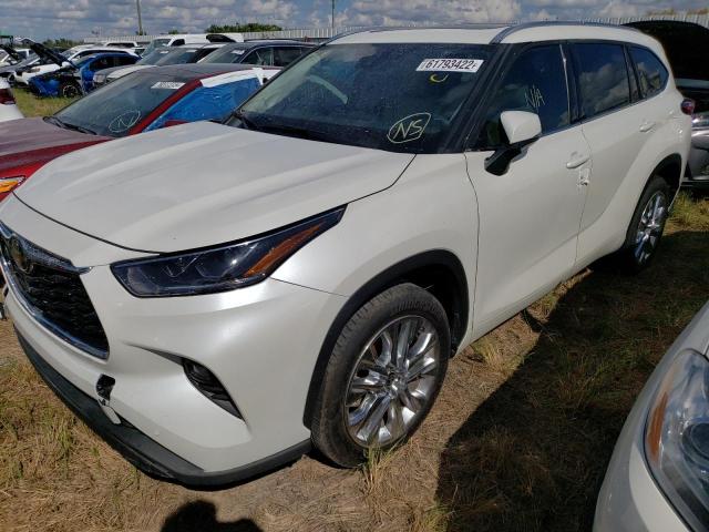 Photo 2 from auction – 2021 TOYOTA HIGHLANDER with VIN 5TDYZRAH5MS076897