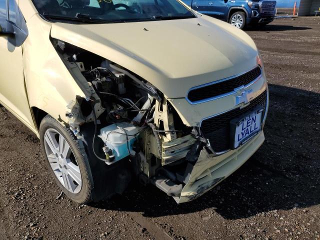 Photo 9 from auction – 2014 CHEVROLET SPARK LS with VIN KL8CA6S93EC457800