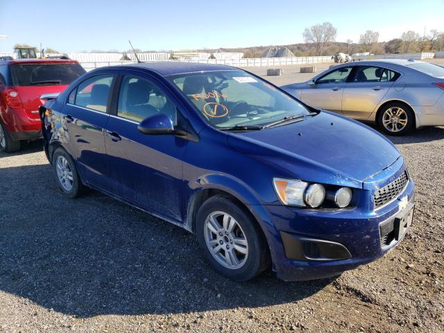 CHEVROLET SONIC LT 2014 with VIN 1G1JC5SG3E4190016 - Photo from auction