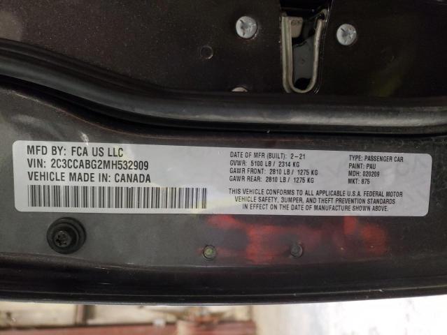 Photo 10 from auction – 2021 CHRYSLER 300 S with VIN 2C3CCABG2MH532909