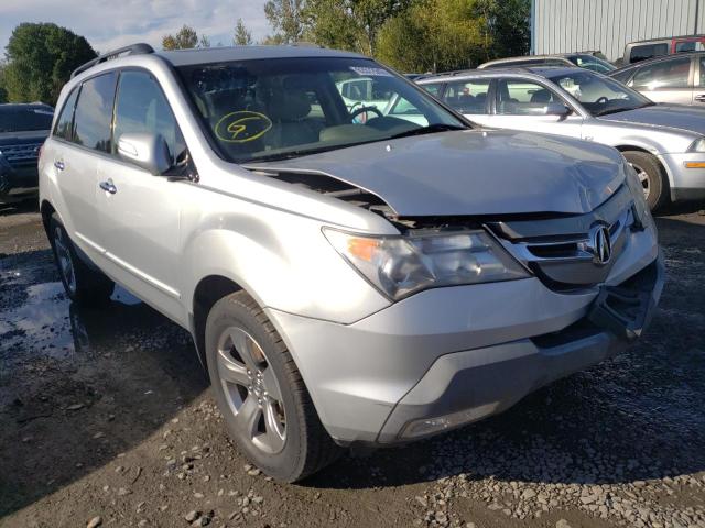 Photo 1 from auction – 2007 ACURA MDX TECHNO with VIN 2HNYD283X7H541039