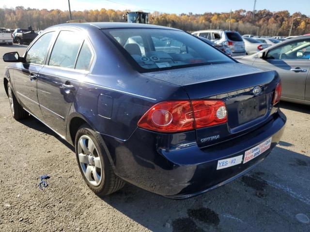 Photo 3 from auction – 2008 KIA OPTIMA with VIN KNAGE123385210021