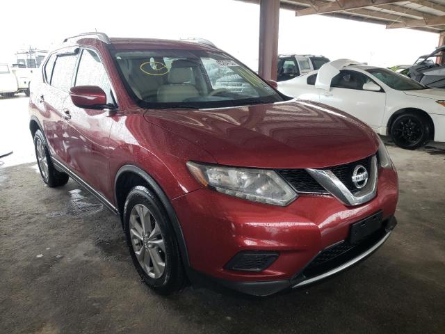NISSAN ROGUE S 2015 with VIN KNMAT2MT3FP582686 - Photo from auction
