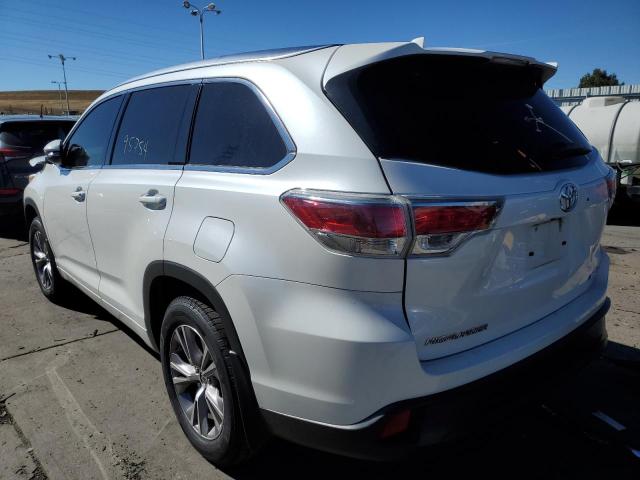 صورة رقم 3 من المزاد - 2015 TOYOTA HIGHLANDER مع VIN 5TDJKRFH9FS098371